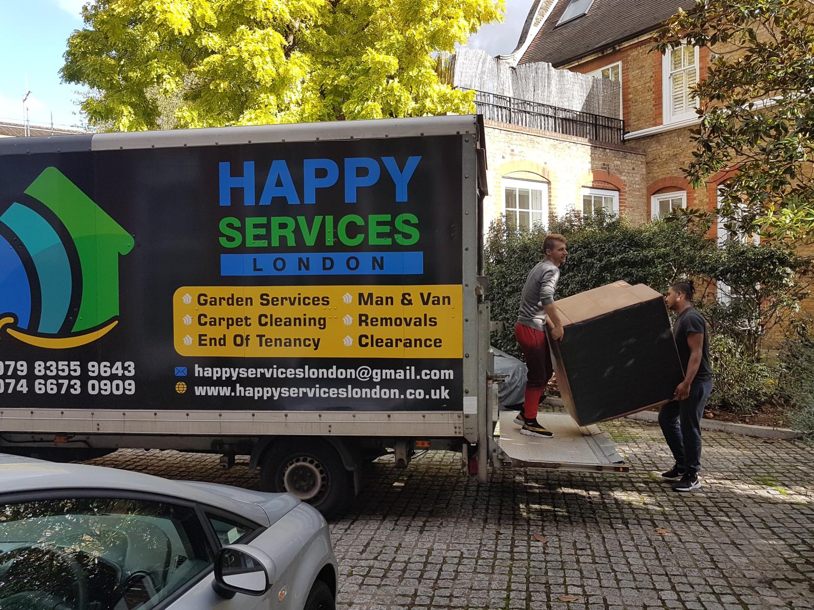 local disposal collection by Happy Services London