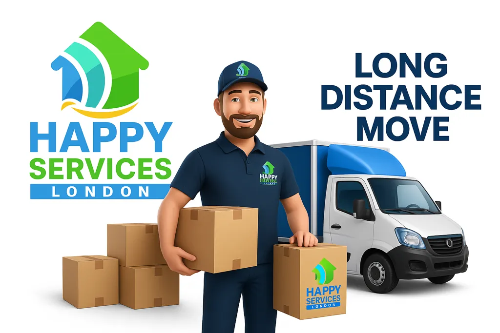Long Distance Removals London | Nationwide Movers UK | Happy Services London