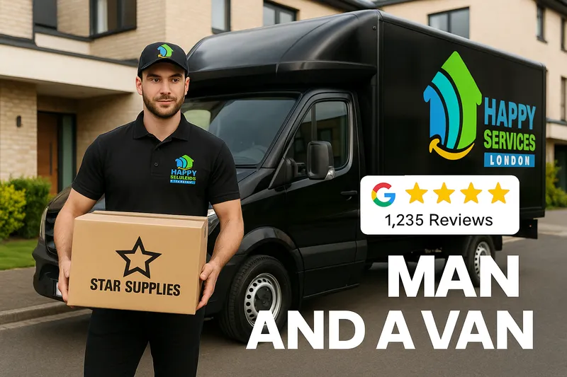 Man and Van London | Fast, Reliable & Affordable Movers | Happy Services London