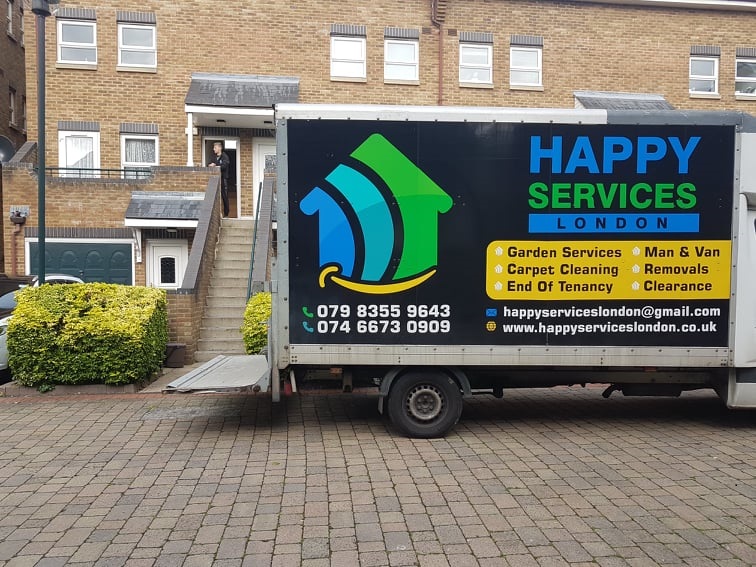 House Removals in Loughton and London by Happy Services London